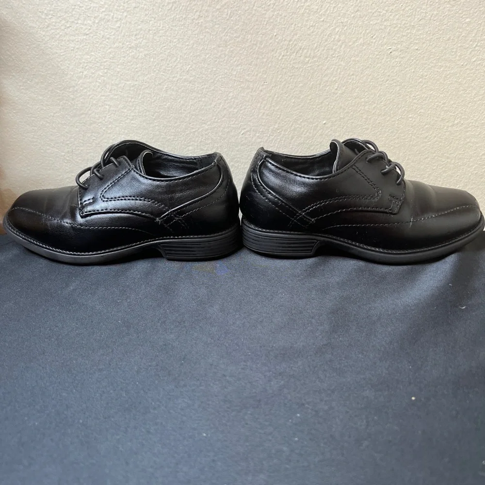 Cat& Jack Black Dress Shoes Toddler Boys 8 Casual Office School
